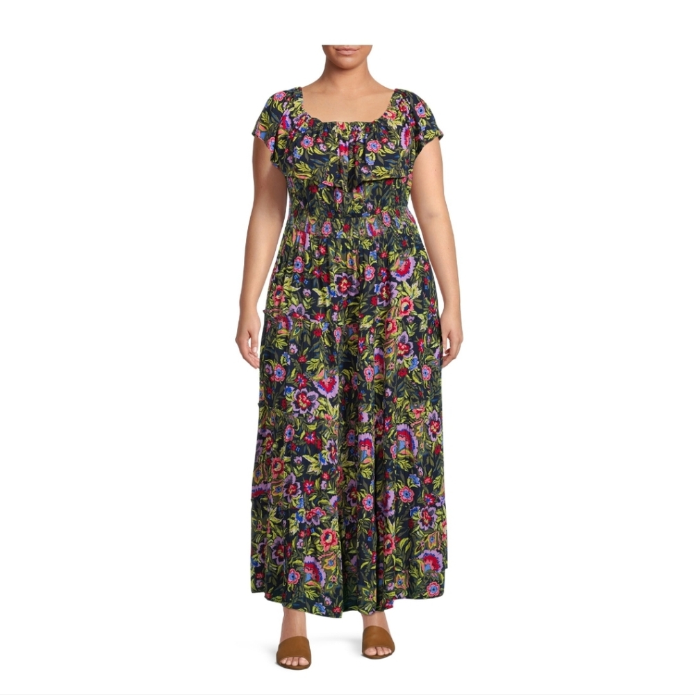 NWT Floral Maxi Dress